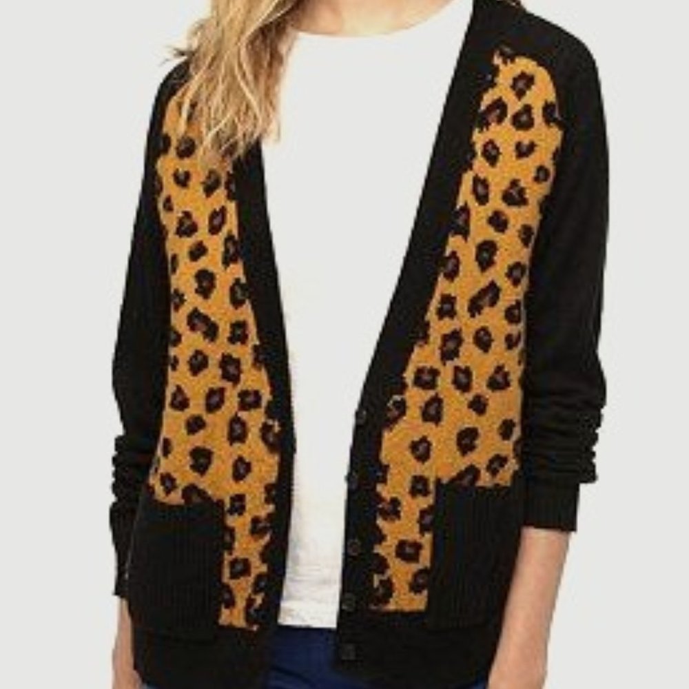 3/20 Cheetah Print Cardigan